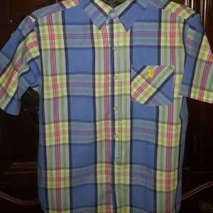 Boy's youth button up. XL 14/16.